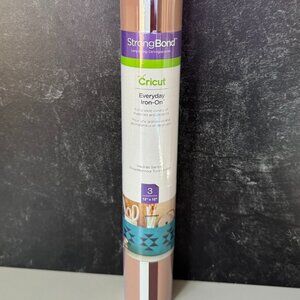 Cricut Everyday Iron-On StrongBond Neutrals Sampler Matte Vinyl 12"x12" Sheets